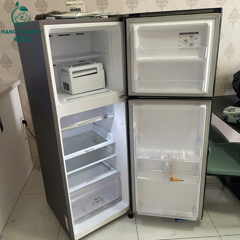 Tủ Lạnh Samsung Cũ Dung Tích 243L Màu Đen 5 tu lanh samsung cu dung tich 243l 2