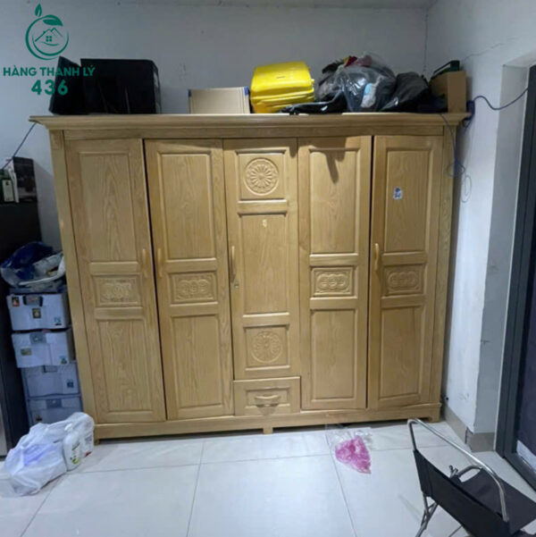 tu-quan-ao-cu-go-tu-nhien-5-canh-2m4 (3) tu quan ao cu go tu nhien 5 canh 2m4 3