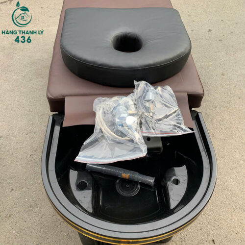 Giường Massage Bọc Da Cũ Màu Nâu Đen 3 15tr 2 copy