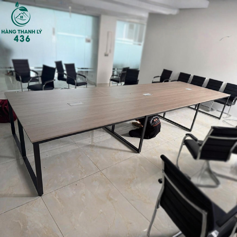Bàn Họp Văn Phòng Cũ Dài 5m 6 ban hop van phong cu dai 5m 3