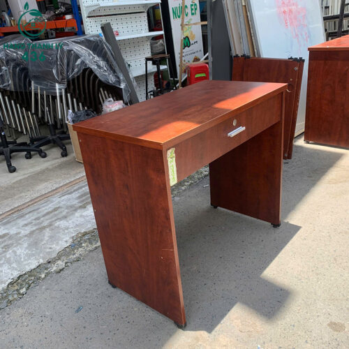 Bàn Làm Việc Gỗ Cũ 85CM Có Hộc Kéo 3 ban lam viec go cu co hoc keo 3