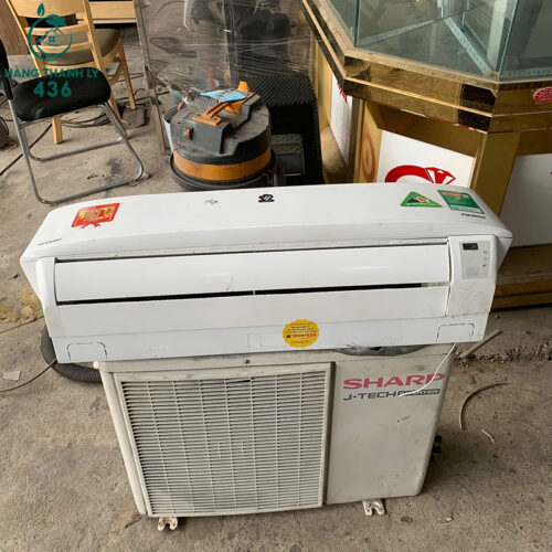 dieu hoa sharp 1 ngua cu j tech inverter 1