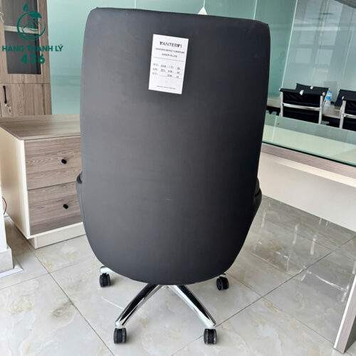 Ghế Giám Đốc Da Đen Cũ Lưng Cao Sang Trọng 3 ghe giam doc da den cu lung cao sang trong 4