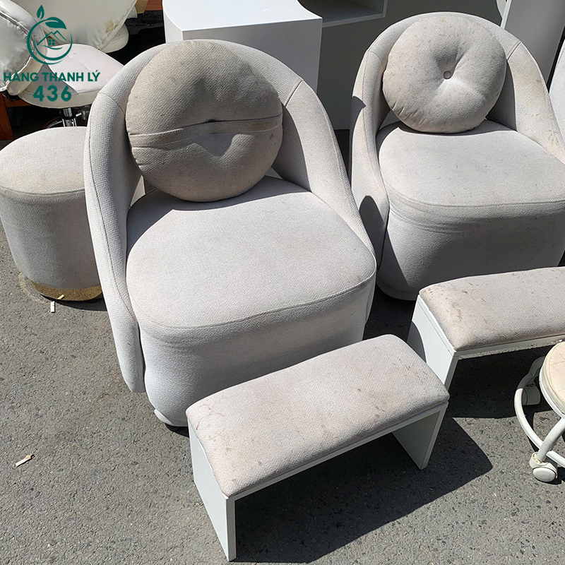 Ghế Sofa Đơn Bo Cong Bọc Nỉ Màu Kem 5 ghe sofa don bo cong boc ni mau kem 2