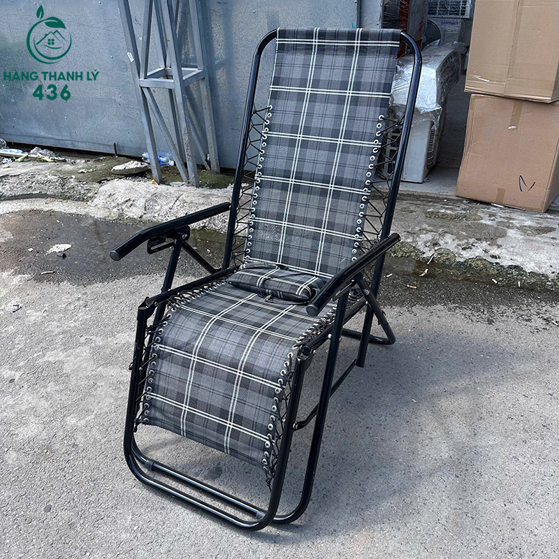 Ghế Xếp Thư Giãn Cũ Khung Sắt Chắc Chắn 4 ghe xep thu gian cu khung sat chac chan 1