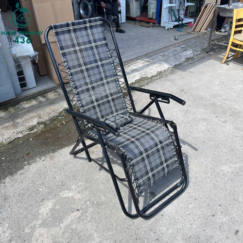 Ghế Xếp Thư Giãn Cũ Khung Sắt Chắc Chắn 2 ghe xep thu gian cu khung sat chac chan 2
