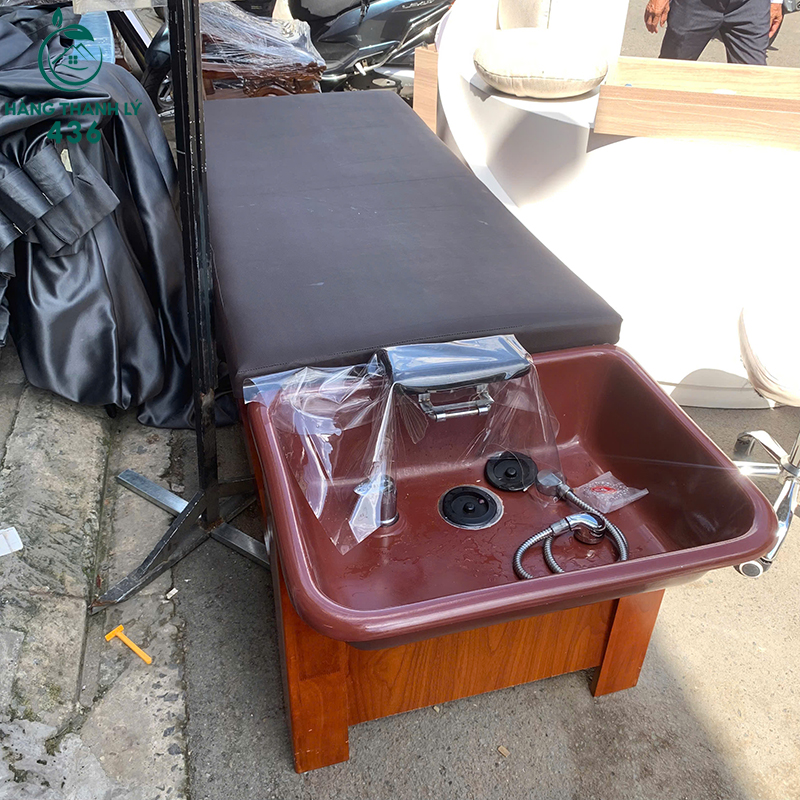 Giường Gội Đầu Bồn Nhựa Cũ 6 giuong goi dau bon nhua cu 3