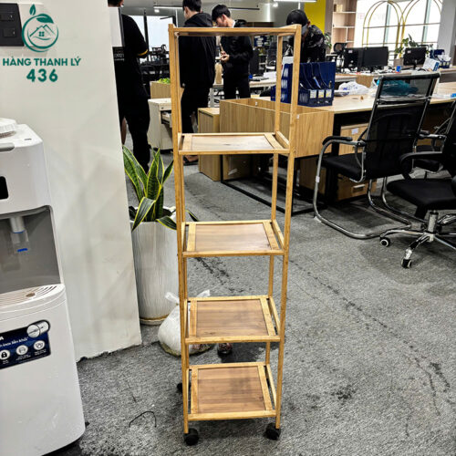 Thanh Lý Bàn Ghế Cũ, Mua Bán Đồ Nội Thất Cũ Giá Rẻ TPHCM 206 ke de do 4 tang cu khung go mau vang 1