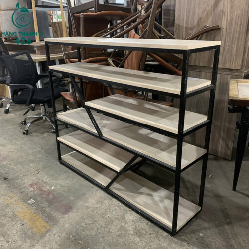 Thanh Lý Bàn Ghế Cũ, Mua Bán Đồ Nội Thất Cũ Giá Rẻ TPHCM 312 ke trang tri cu khung sat nhieu tang 1m2 1