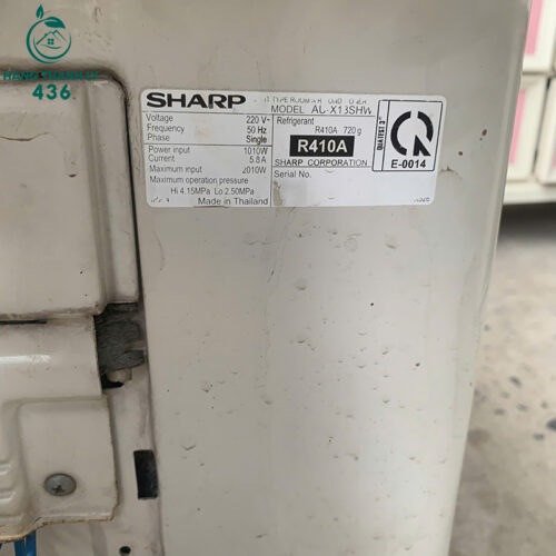 may lanh sharp 1 5 hp inverter cu 2