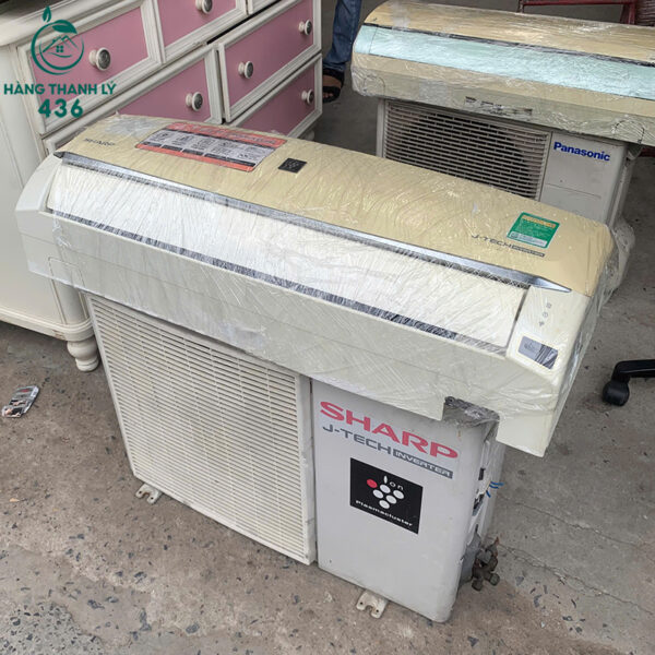 may lanh sharp 1 5 hp inverter cu 3