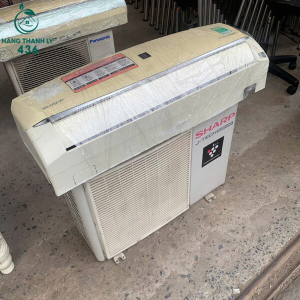 may lanh sharp 1 5 hp inverter cu 4