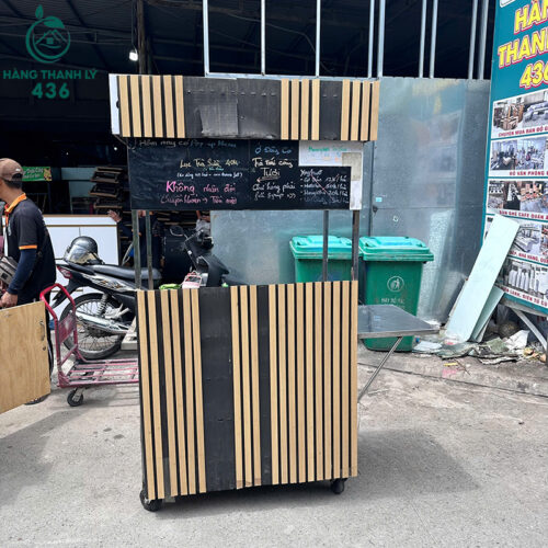 Quầy Bán Hàng Cũ Kèm Bảng Menu Viết Phấn 3 quay ban hang cu kem bang menu viet phan 1