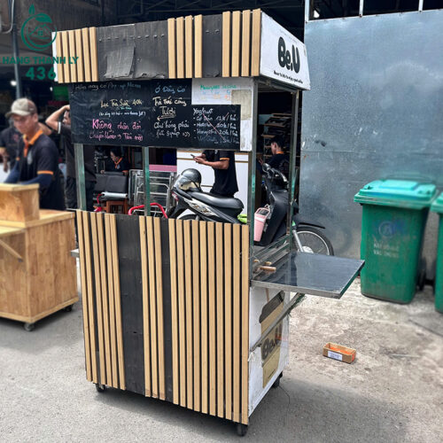 Quầy Bán Hàng Cũ Kèm Bảng Menu Viết Phấn 2 quay ban hang cu kem bang menu viet phan 2