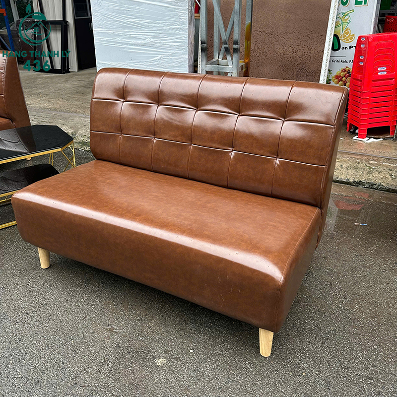 Sofa Băng Da Nâu Cũ Chân Gỗ 5 sofa bang da nau cu chan go 2