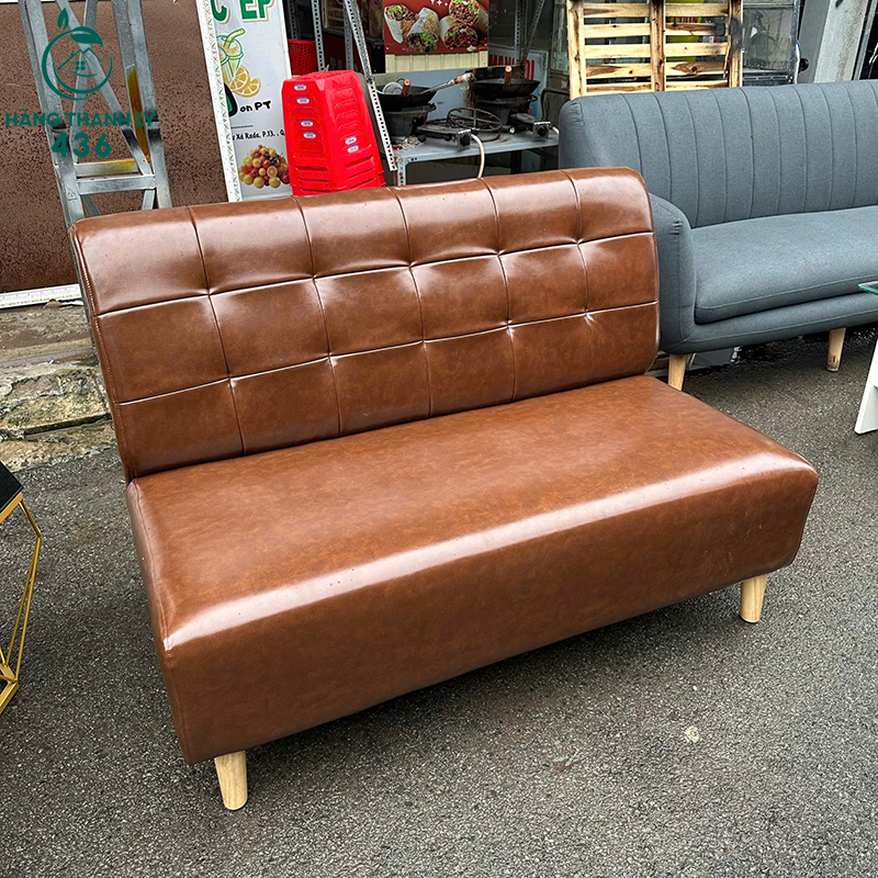 Sofa Băng Da Nâu Cũ Chân Gỗ 6 sofa bang da nau cu chan go 3