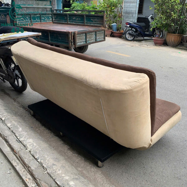 sofa-bed-boc-vai-cu-phoi-mau-nau-kem (1) sofa bed boc vai cu phoi mau nau kem 1