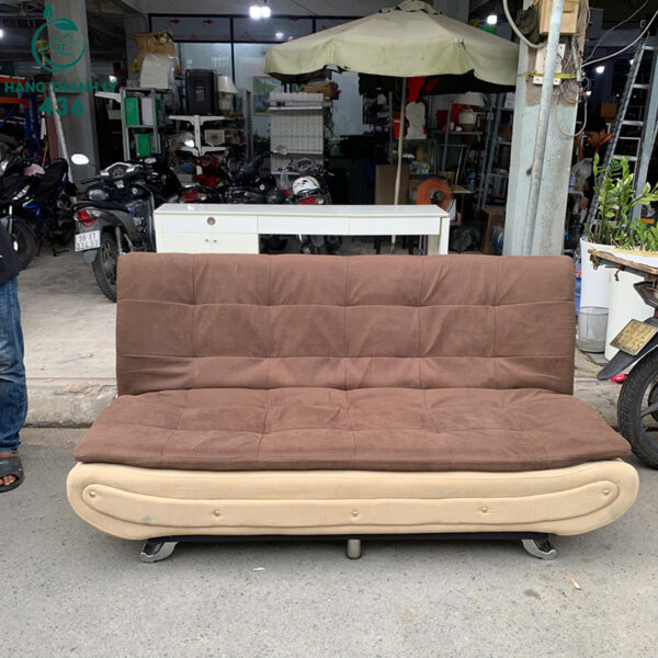 sofa-bed-boc-vai-cu-phoi-mau-nau-kem (2) sofa bed boc vai cu phoi mau nau kem 2