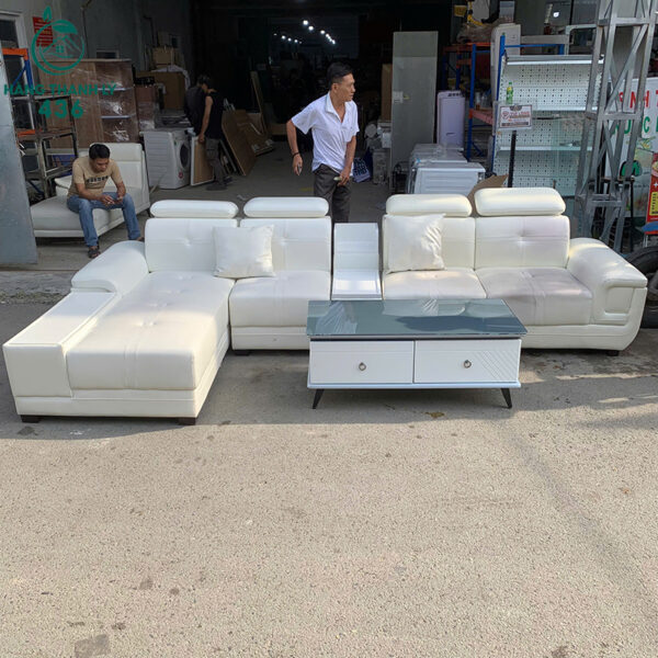 sofa goc l boc da cu mau trang sang trong 3m4 1