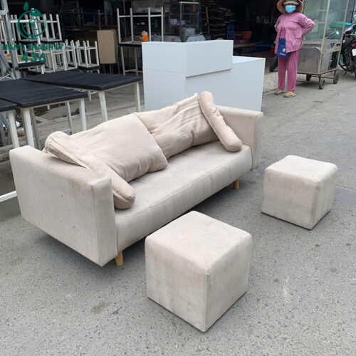 Sofa Phòng Khách Cũ Có Gối Tựa Tháo Rời 2 sofa phong khach cu co goi tua thao roi 3