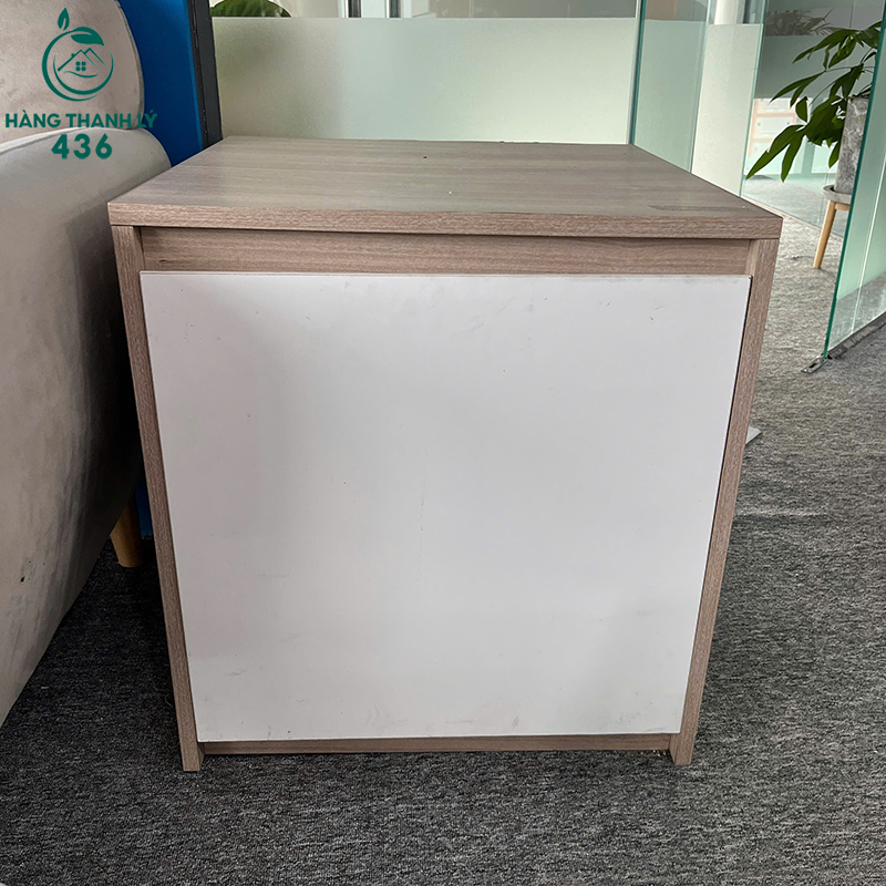 Tủ Đầu Giường Cũ 1 Cánh Màu Trắng 5 tu dau giuong cu 1 canh mau trang 2
