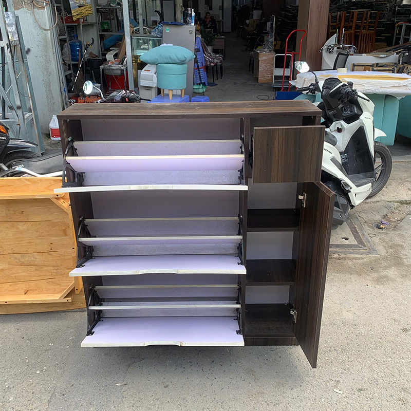 Tủ Giày Cũ Cánh Lật Kết Hợp Tủ Hông 5 tu giay cu canh lat ket hop tu hong 2