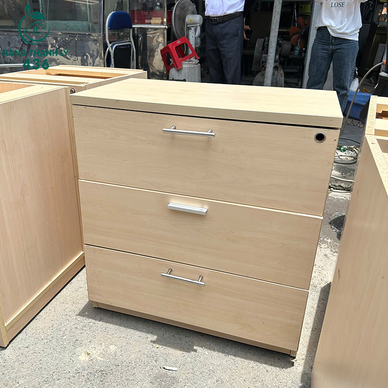 Tủ Hồ Sơ 3 Ngăn Kéo Cũ 70CM 5 tu ho so 3 ngan keo cu 70cm 2