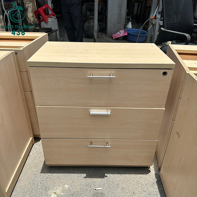 Tủ Hồ Sơ 3 Ngăn Kéo Cũ 70CM 6 tu ho so 3 ngan keo cu 70cm 3