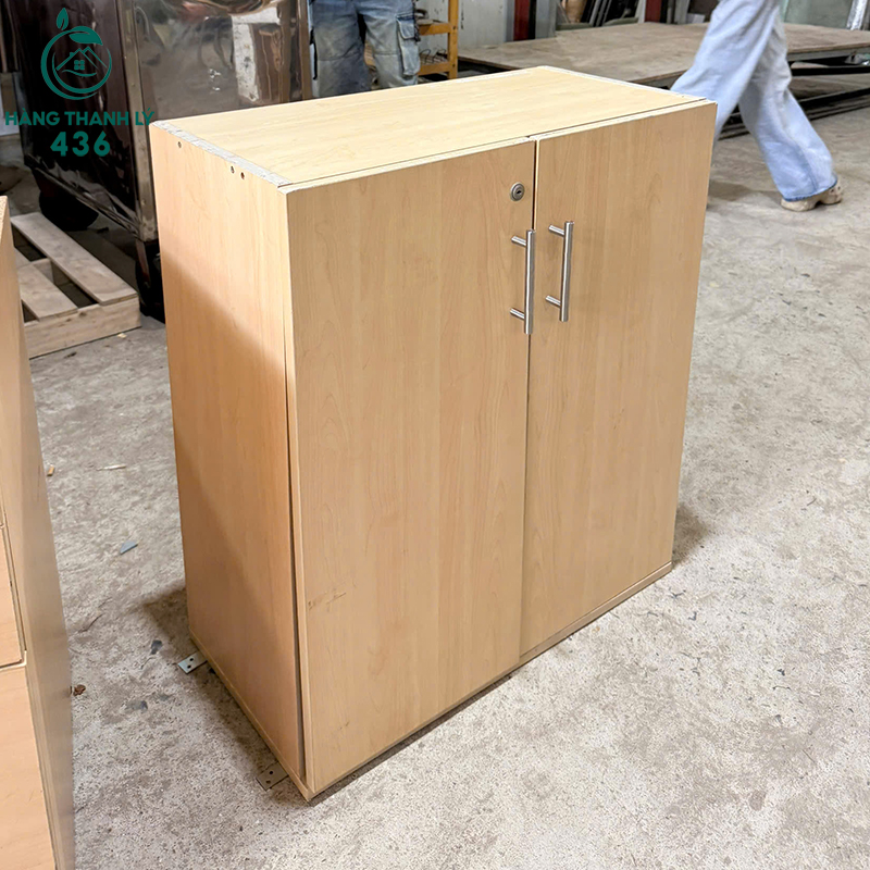Tủ Hồ Sơ Cũ 2 Cánh Vân Gỗ Vàng 70CM 4 tu ho so cu 2 canh van go vang 70cm 1