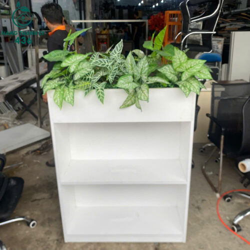 Tủ Kệ Trang Trí Cũ Màu Trắng 85cm 4 tu ke trang tri cu mau trang 4