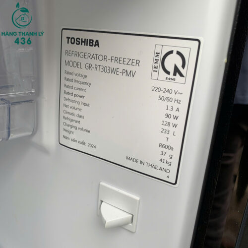 tu lanh toshiba inverter 233 lit cu 6