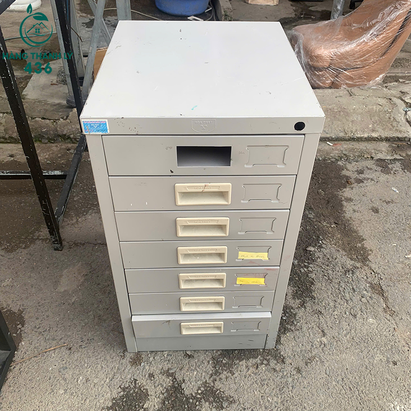 Tủ Locker Sắt 7 Ngăn Cũ 5 tu locker sat 7 ngan cu 2