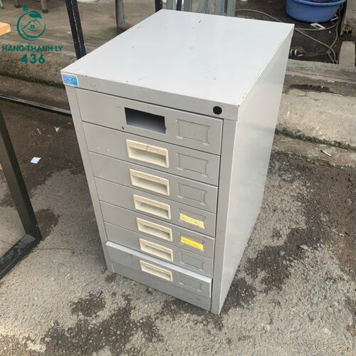 Tủ Locker Sắt 7 Ngăn Cũ 2 tu locker sat 7 ngan cu 3