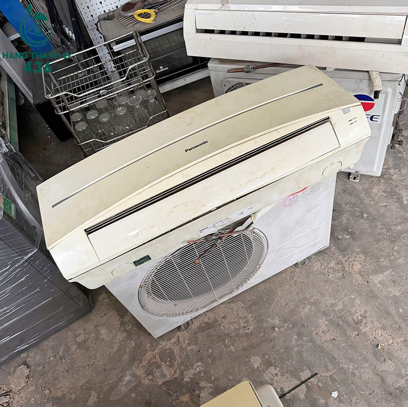 Máy Lạnh 1 Ngựa Panasonic Cũ Model CS-KC9JKH 8 1 ngua ko inveter 25tr 4 copy