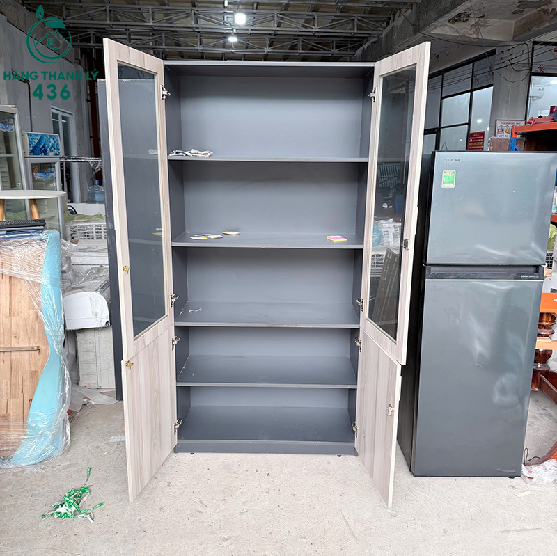 Tủ Hồ Sơ Gỗ Cũ Nhiều Tầng 1m 8 1mx2m 2tr 5 copy