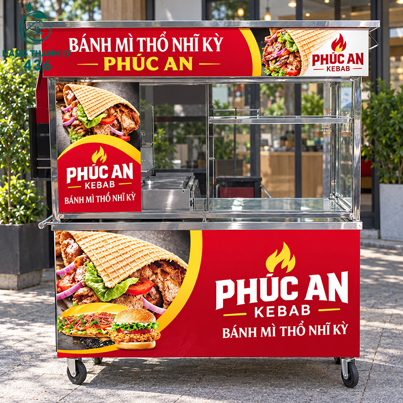 20+ Mẫu Xe Bánh Mì Phổ Biến Cho Người Mới Kinh Doanh 32 xe bánh mì thổ nhĩ kỳ