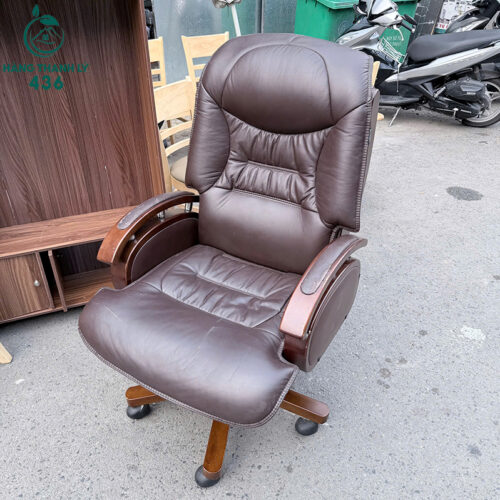 Ghế Giám Đốc Bọc Da Cũ Lưng Cao 4 25tr 2 copy