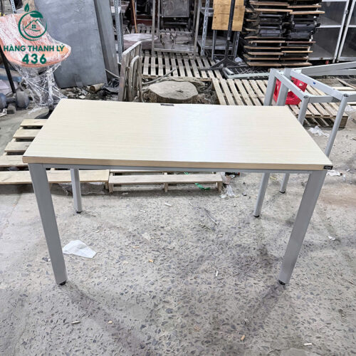 Thanh Lý Bàn Ghế Cũ, Mua Bán Đồ Nội Thất Cũ Giá Rẻ TPHCM 139 ban van phong cu mat go sang dang gon 2