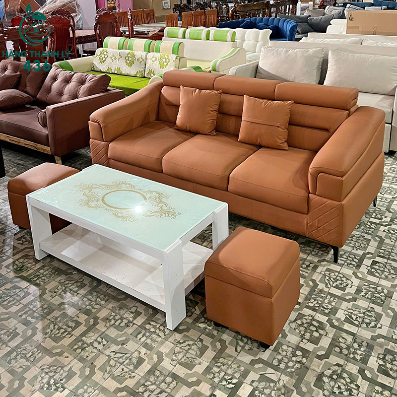 bang sofa boc da dai 2m co goi tua moi 99 nhieu mau 3