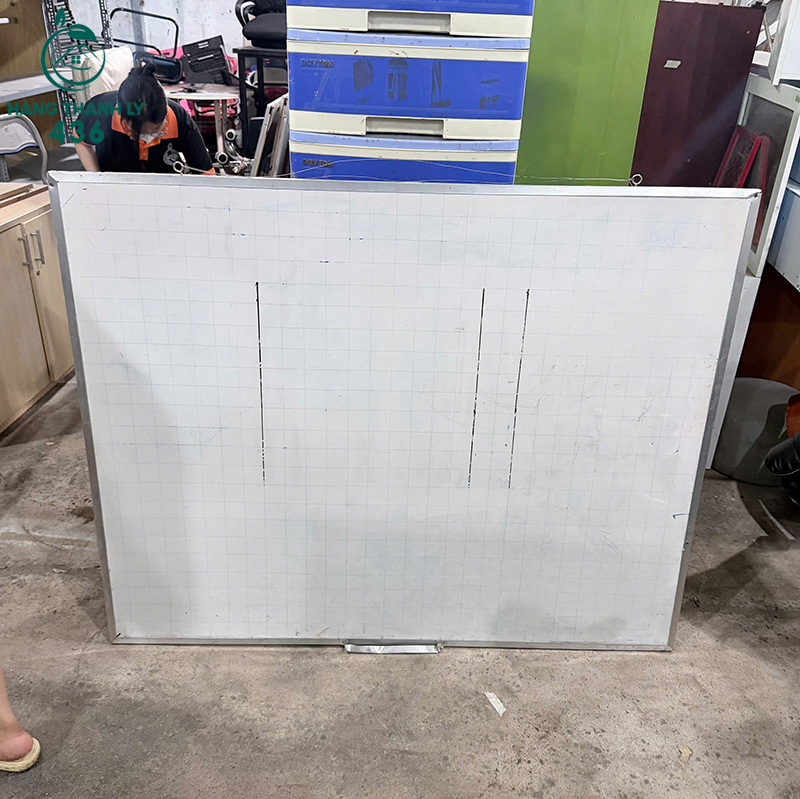 Bảng Trắng Kẻ Ô Ly Cũ 1m2 4 bang trang ke o ly cu 1m2 1