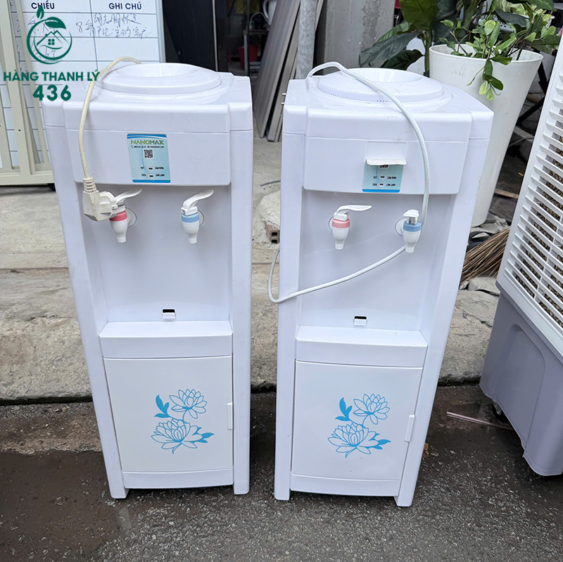 Cây Nước Nóng Lạnh Nanomax Cũ Hai Vòi 4 cay nuoc nong lanh nanomax cu hai voi 1