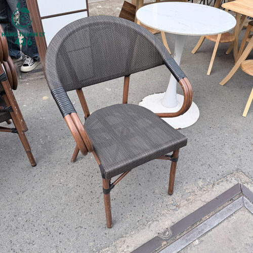 Ghế Cafe Cũ Đan Dây Có Tay Vịn 3 ghe cafe cu dan day co tay vin 1