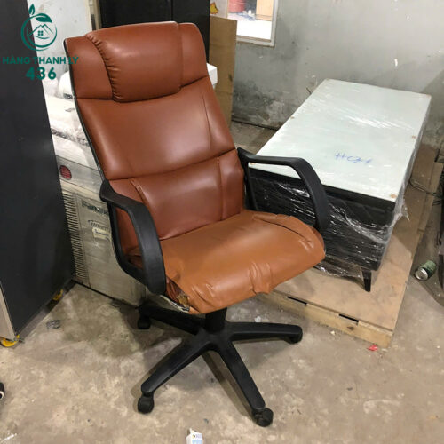 Ghế Giám Đốc Cũ Da Nâu Cổ Điển 2 ghe giam doc cu da nau co dien 3