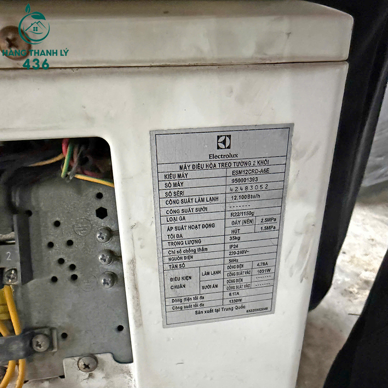 Máy Lạnh Electrolux Cũ 1,5 HP Không Inverter 8 may lanh electrolux cu 15 hp khong inverter 3