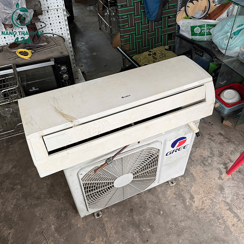Máy Lạnh Gree Cũ 1,5 HP Không Inverter 6 may lanh gree cu 15 hp khong inverter 1