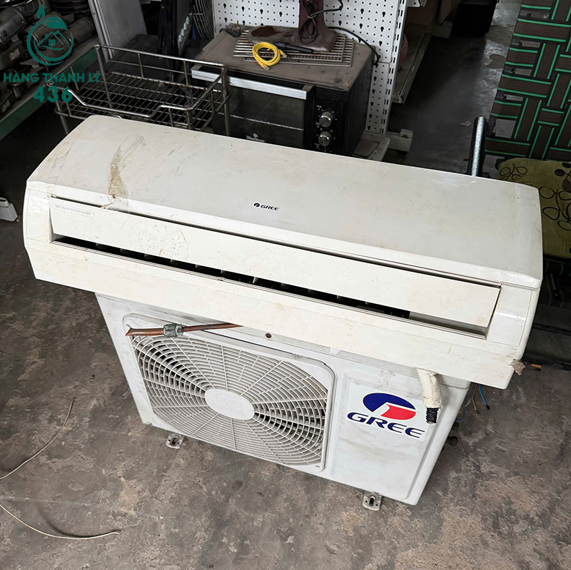 Máy Lạnh Gree Cũ 1,5 HP Không Inverter 7 may lanh gree cu 15 hp khong inverter 2