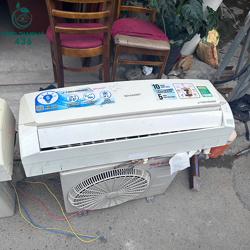 Máy Lạnh Sharp AU-X9VEW Inverter Cũ 1HP 6 may lanh sharp au x9vew inverter cu 1hp 2