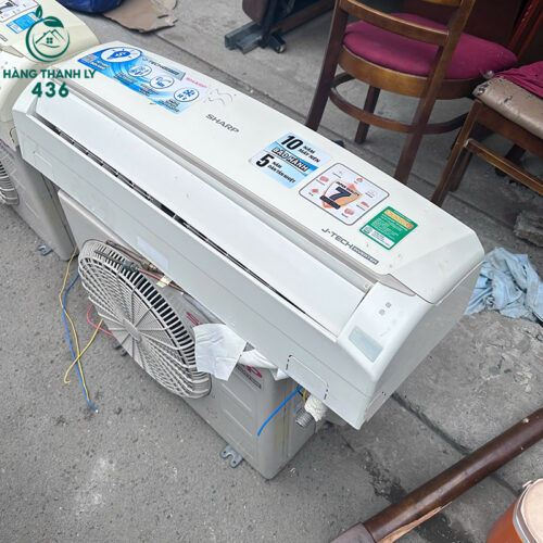 may lanh sharp au x9vew inverter cu 1hp 4