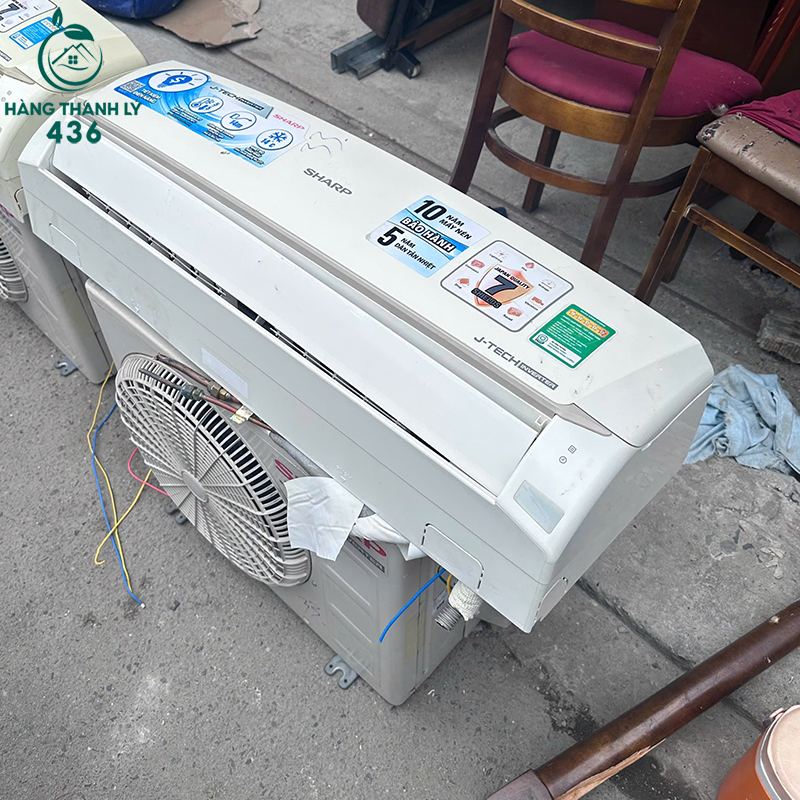 Máy Lạnh Sharp AU-X9VEW Inverter Cũ 1HP 8 may lanh sharp au x9vew inverter cu 1hp 4