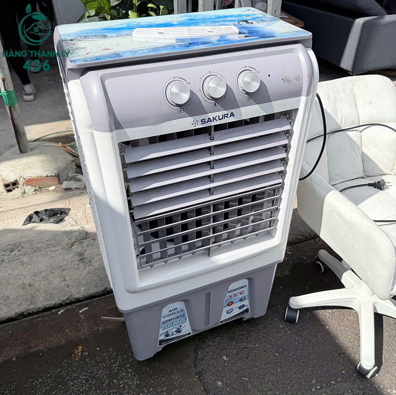 Quạt Hơi Nước Sakura Cũ Có Ba Núm Điều Khiển 6 quat hoi nuoc sakura cu co ba num dieu khien 3